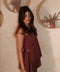 Je Suis Me Sunshine Top in rosewood