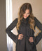 Je Suis Me Statement Shirt in black