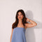 Je Suis Me Muse Top in blue — view 2