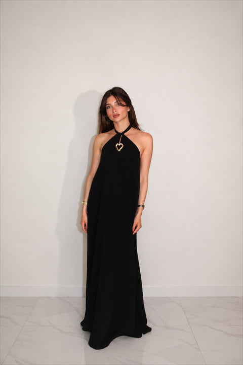 Je Suis Me Robe of Summer dress in black — view 2
