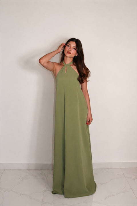 Je Suis Me Robe of Summer dress in green — view 4