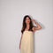 Je Suis Me Asymmetric Top in butter yellow — view 2