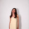 Je Suis Me Asymmetric Top in butter yellow — view 4